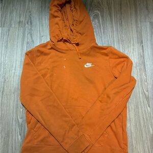 Nike Women's Orange Hoodie